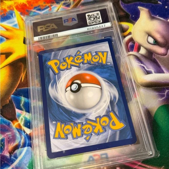 2022 POKEMON SWORD & SHIELD BRILLIANT STARS #017 CHARIZARD V PSA 10 - Picture 5 of 6